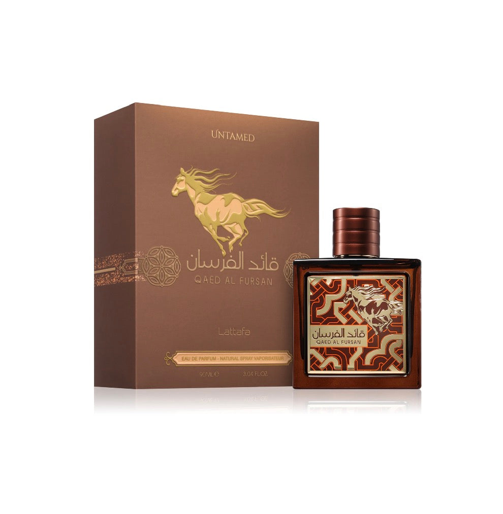 Lattafa Qaed al Fursan Untamed, apa de parfum, de barbat, 100 ml