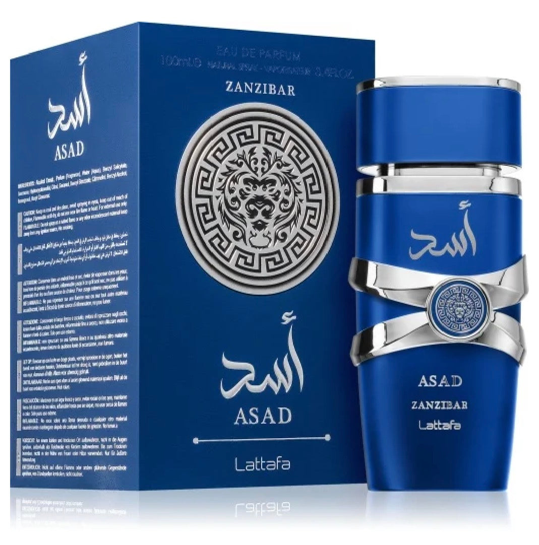 Apă de parfum Asad Zanzibar by Lattafa, barbati, 100ml