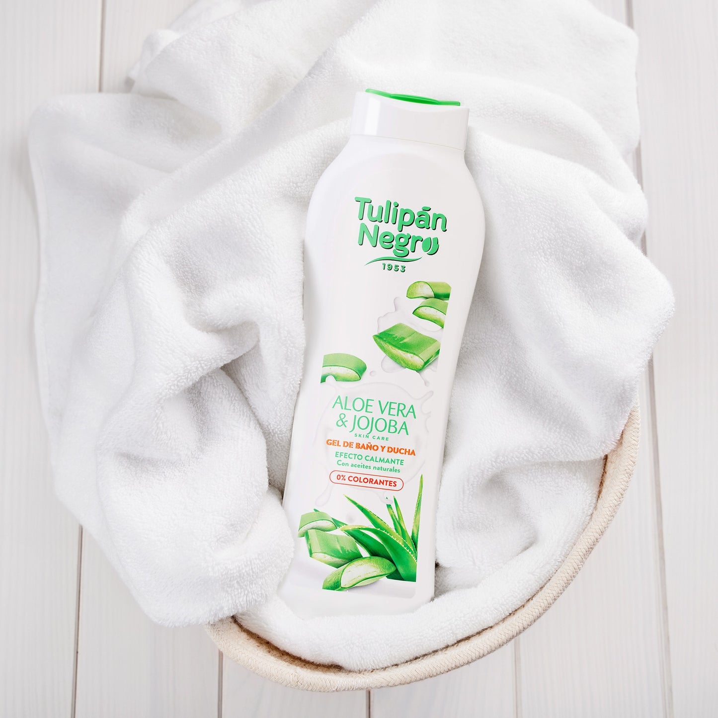 TULIPAN NEGRO GEL DUS ALOE VERA Y JOJOBA 650 ML