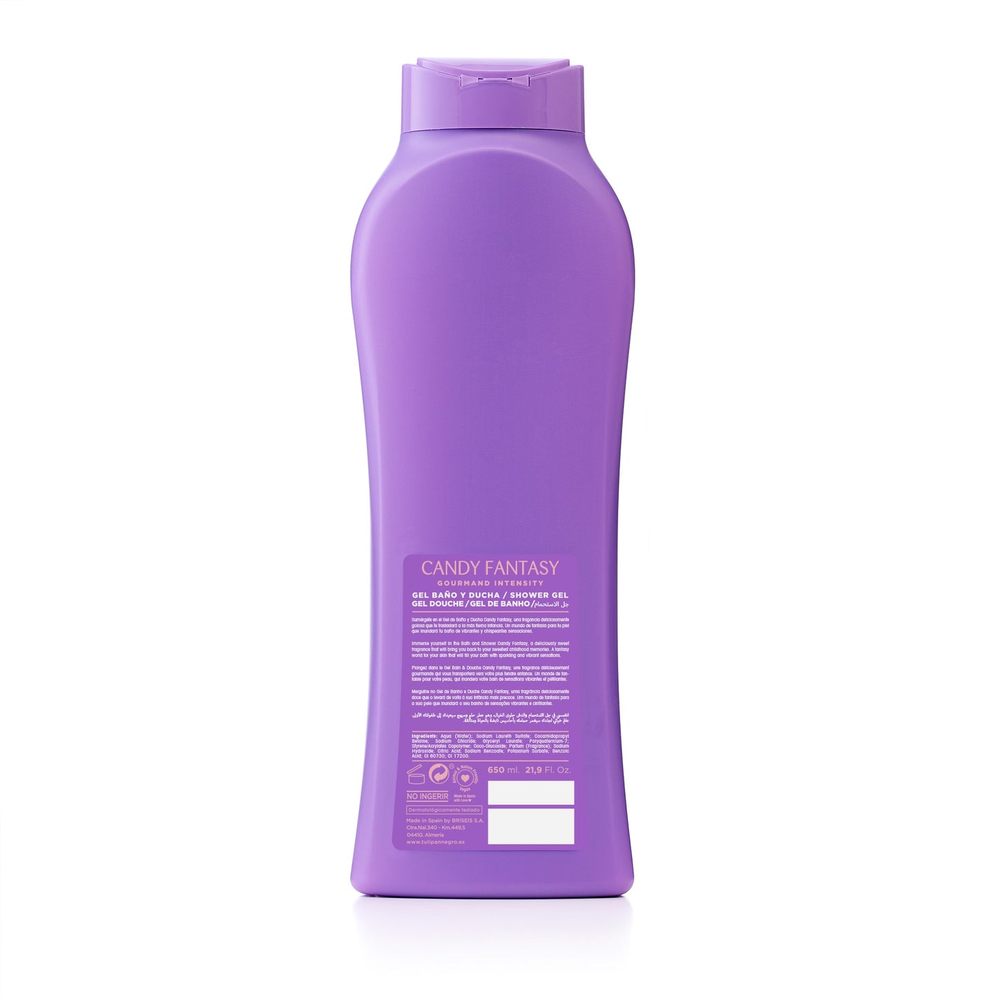 TULIPAN NEGRO GEL DUS CANDY FANTASY 650 ML