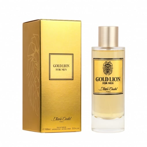 Apa de Parfum, Diane Castel, Gold Lion 100 ml, barbati