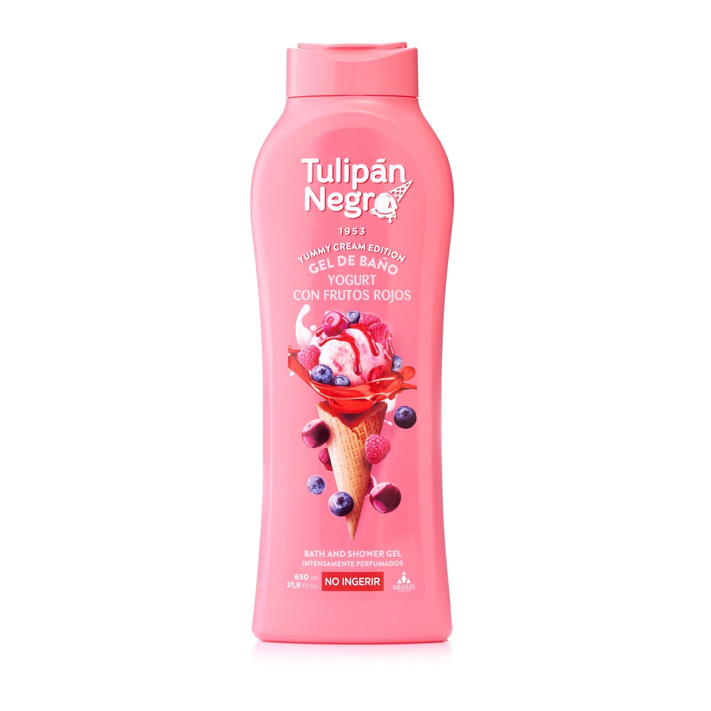 TULIPAN NEGRO GEL DUS YOGURT CON FRUTOS ROJOS 650 ML
