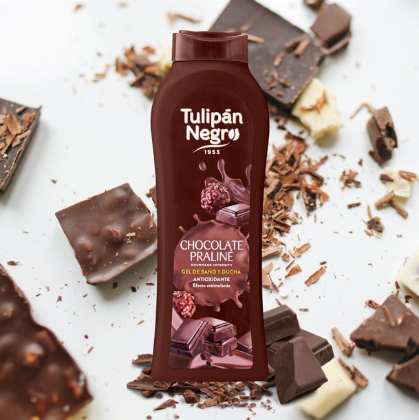 TULIPAN NEGRO GEL DUS CHOCOLATE PRALINE 650 ML