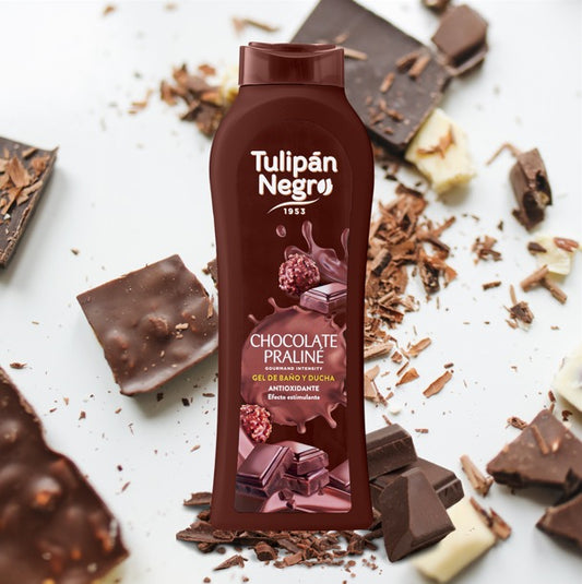 TULIPAN NEGRO GEL DUS CHOCOLATE PRALINE 650 ML
